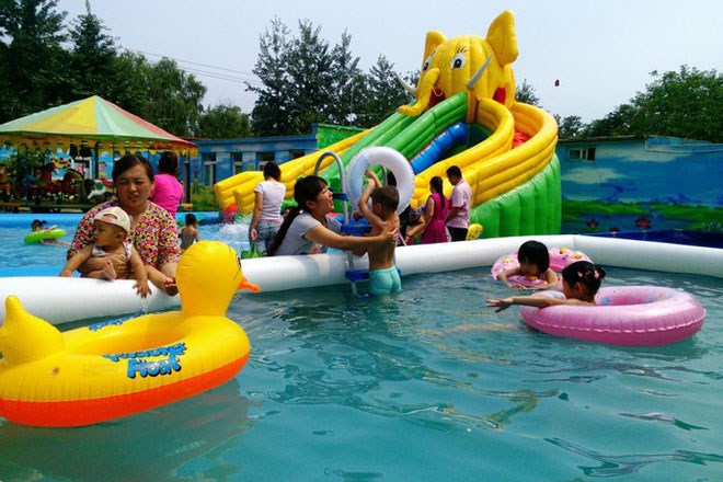 桂东儿童充气游泳池